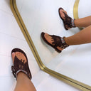 NANA SANDAAL AM338 - BROWN