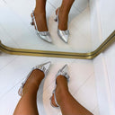 GESP HEEL DES8009 - SILBER/PU