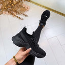 STEVE MADDEN SNEAKER MAC-E 0019 - BLACK/BLACK