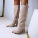 WILDLEDERSTIEFEL 6010-A203 - BEIGE