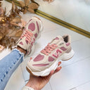 NOVI SNEAKER AA12-YD1276-1 - PINK/KHAKI