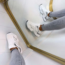 INSPIRED SNEAKER 8-541 WHITE