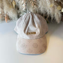 CASQUETTE GUESS LOGO PIVOINE IMPRIMÉE AW5502POL01 - STONE