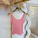 UNIQUE THE LABEL GILL TANKTOP - VINTAGE PINK