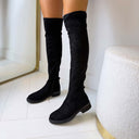 OVERKNEE LAARS R-653 - BLACK