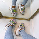 STEVE MADDEN PRYCE-SML SNEAKER 5438 - SIL MULTI