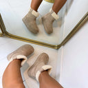 COMFY BOOT 9076 - KHAKI