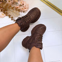 GLAM SNEAKER 8-512 - BROWN