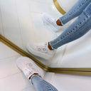 PLATEAU LACE SNEAKER PC308 - WHITE