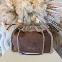 VALENTINO BAGS MAX SHOPPING BAG VBSABT01-455 - CAFFE/TAUPE