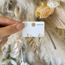 CLOVER EARRING TGX-698 - GOLD