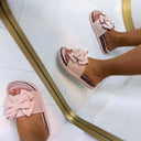 DOPPELSCHLEIFEN-PANTOLETTE 3890 – PINK