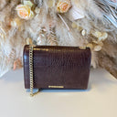 STEVE MADDEN BRAMONIE BAG 1313 - CHOC/GOLD