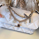 GUESS LIBBY FLAP CROSSBODY BAG GG991220 - OFFWHITE