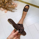 SABRINA SLIPPER LS5460A - BROWN