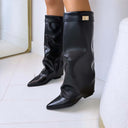 VEGAS SUEDINE STIEFEL DES8076 - KHAKI/SUE