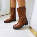 GESPY BOOT DES661 - CAMEL/PU