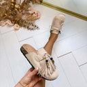 FRANSEN-SLIPPER AM332 - BEIGE