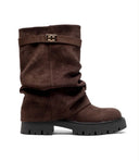 LOCK BOOT DES8592 - BROWN/SUE