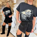 GUESS SS CN POPCORN TEE W6RI28I3Z14