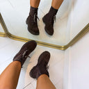 DETAIL VETERBOOT XJ-1058 - BROWN