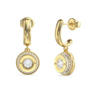 GUESS ROUND EARRING JUBE05558JWYGT/U