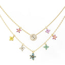 GUESS COLOUR NECKLACE JUBN06028JWYGMCT-U