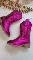 BOTTE COWBOY T2009P - NOIR/PU