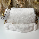 GUESS SAMIA FAKE FUR FLAP BAG WB935520