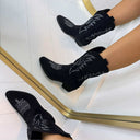 SUEDINE COWBOY BOOT DEN935-1